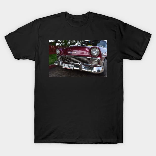 Great Gleaming Chrome Grill T-Shirt by Steves-Pics